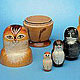 Cat Figurine Collectibles,Music Box, Cat Clocks, Cat Sculptures,Cat Figurines