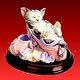 Cat Figurine Collectibles,Music Box, Cat Clocks, Cat Sculptures,Cat Figurines