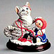 Cat Figurine Collectibles,Music Box, Cat Clocks, Cat Sculptures,Cat Figurines