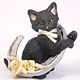 Cat Figurine Collectibles,Music Box, Cat Clocks, Cat Sculptures,Cat Figurines