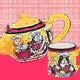 Tea Time Collectibles, Cat Clocks,Music Boxes