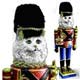 Cat Sculpture Collectibles,Music Box, Cat Clocks, Cat Sculptures,Cat Figurines