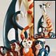 Cat Litter Collectibles,Music Box, Cat Clocks, Cat Sculptures,Cat Figurines
