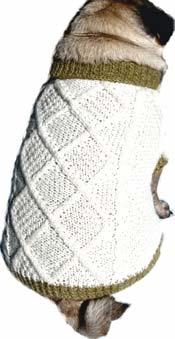 Aran Hand-knit Sweater