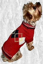 Red Argyle Sweater