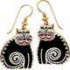 Mythical Cat 
Earrings Mythical
 Cat Earrings